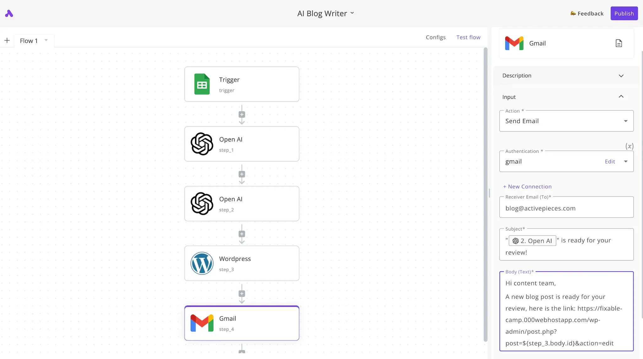 Create an AI Blog Writing Tool with OpenAI and GPT-3 Artificial  Intelligence - YouTube