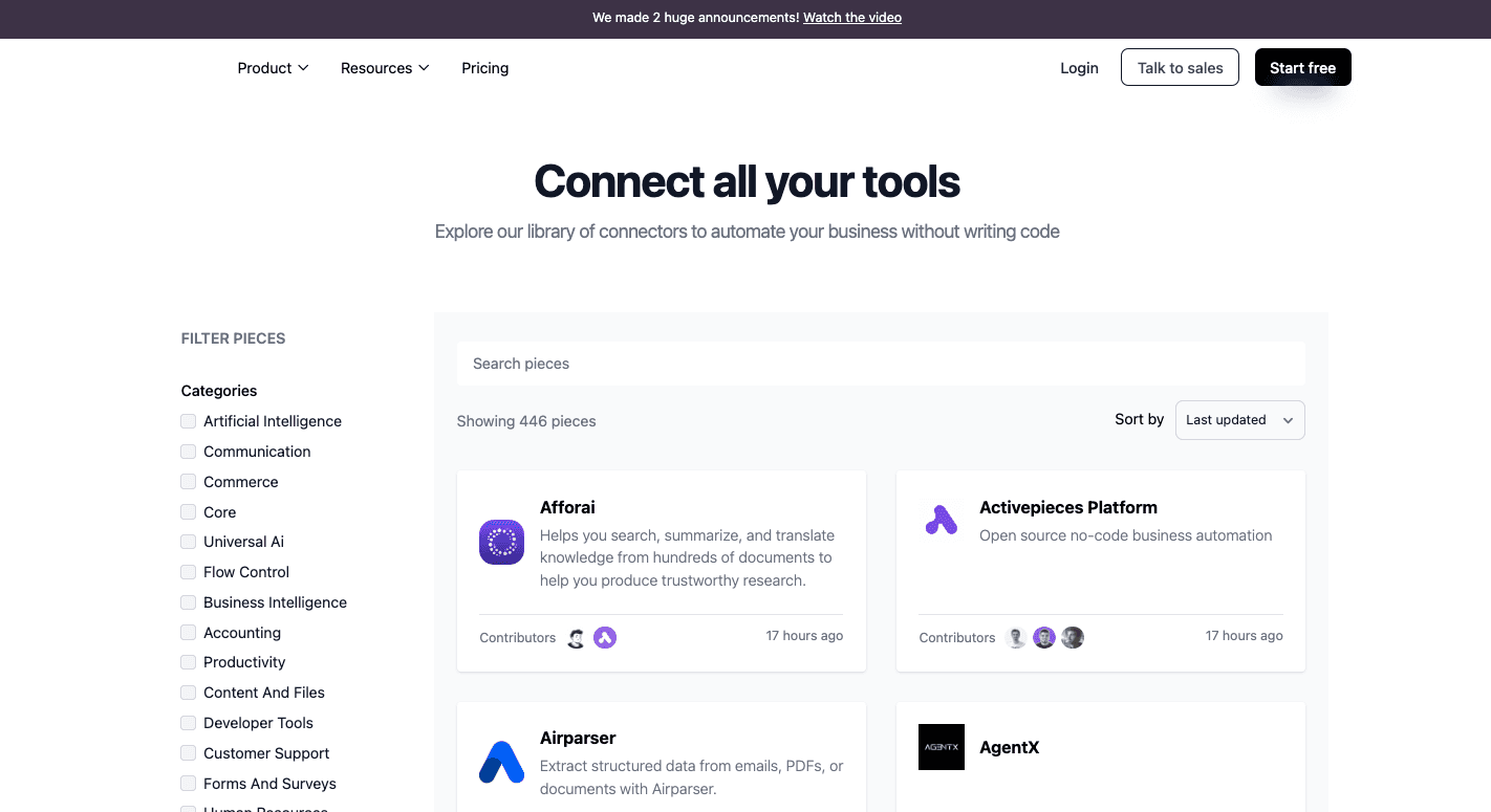 446 integrations