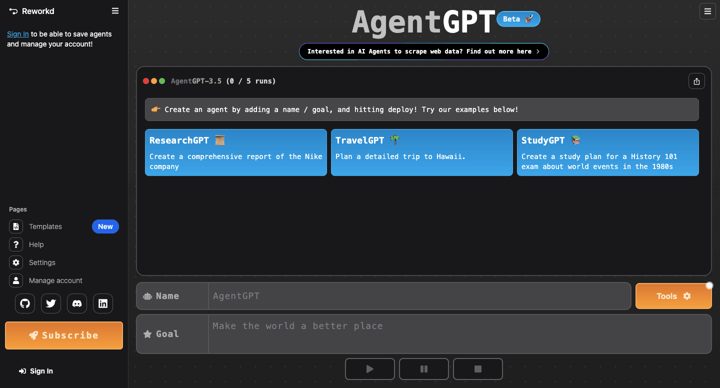 AgentGPT