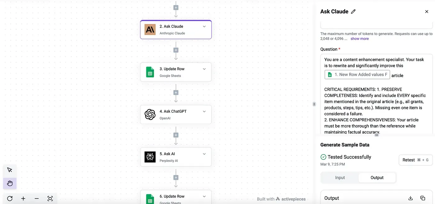 flow screensot