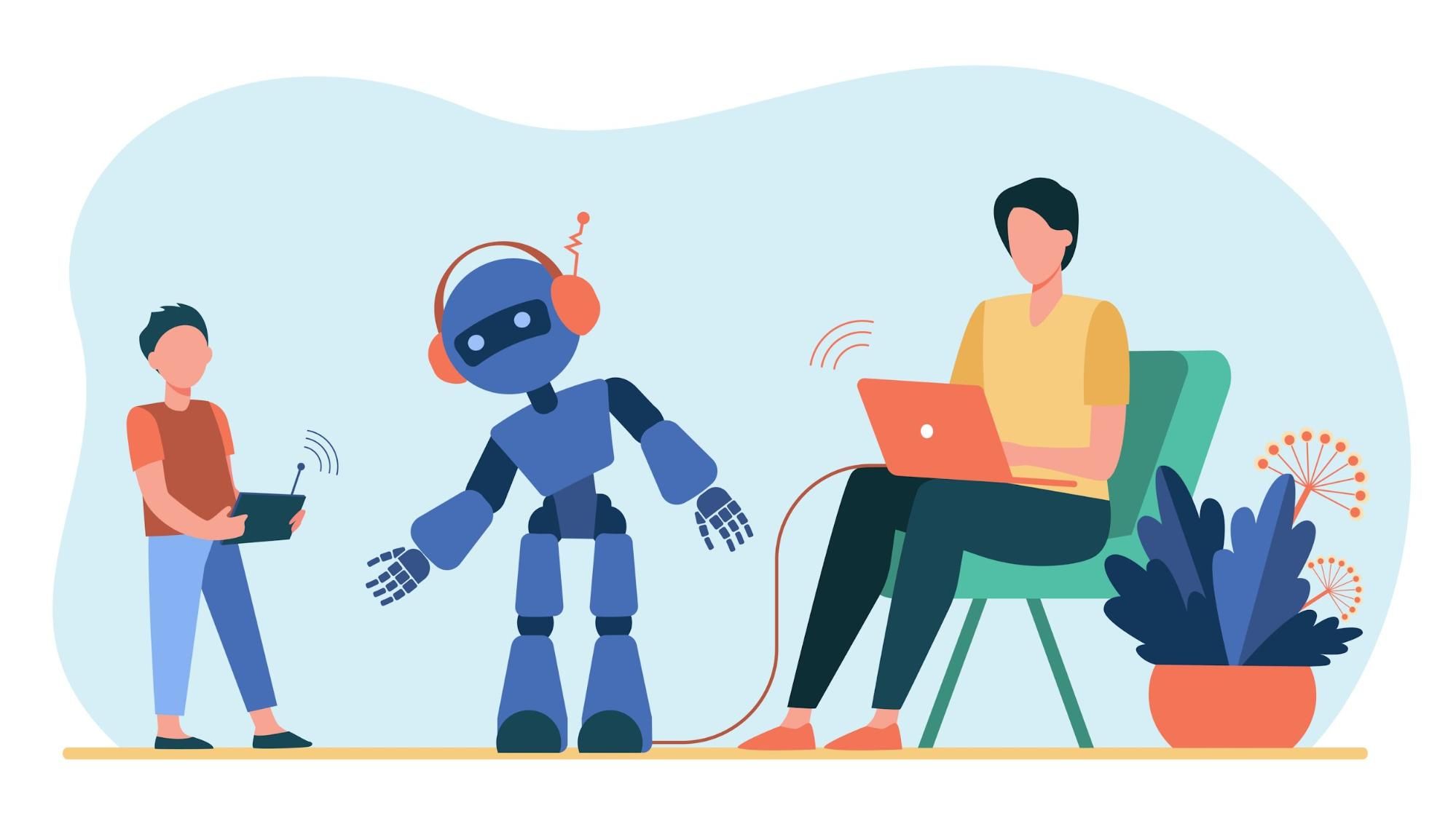 Illustration of an AI agent