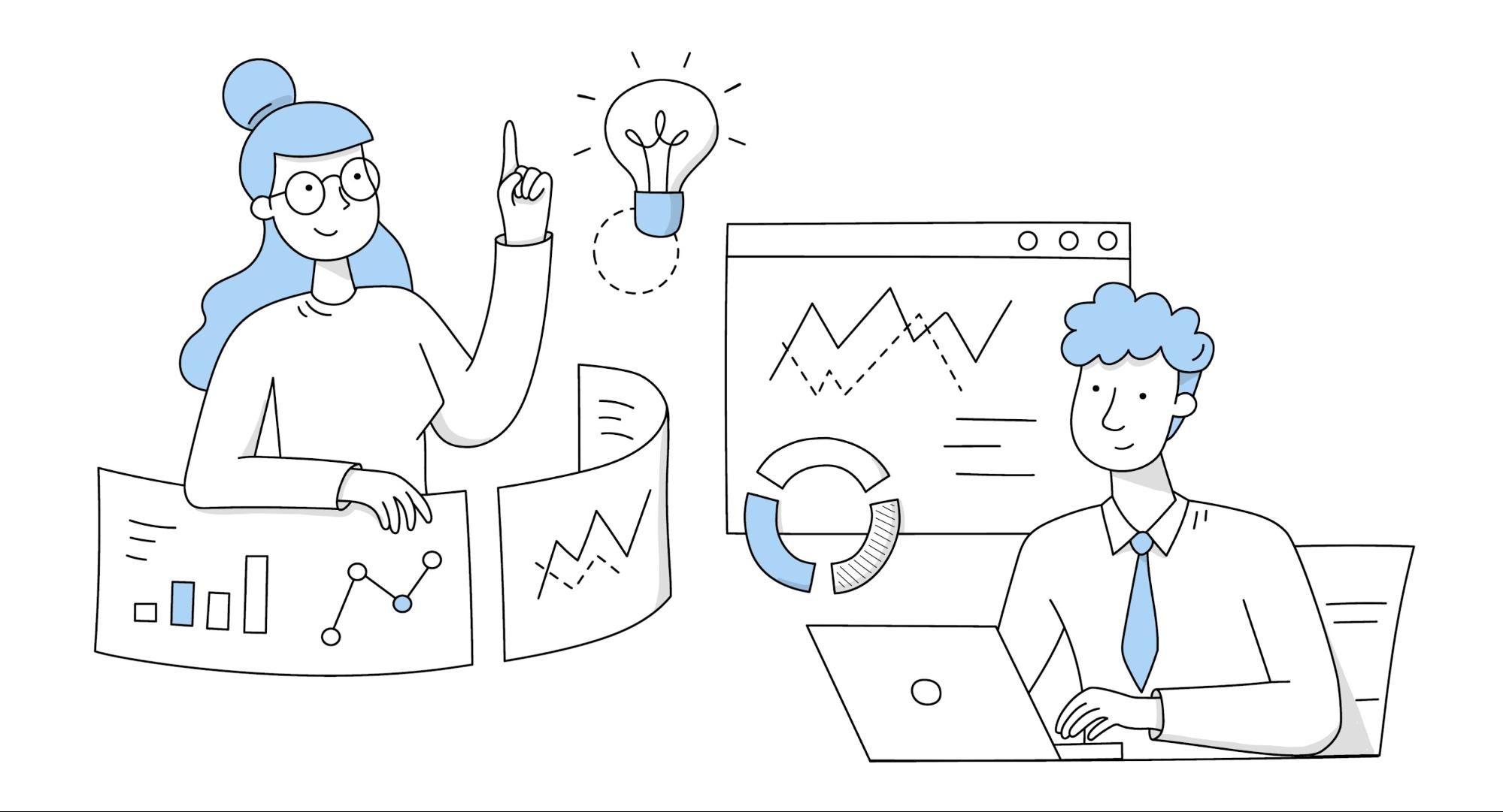Illustration of monitoring and analytics