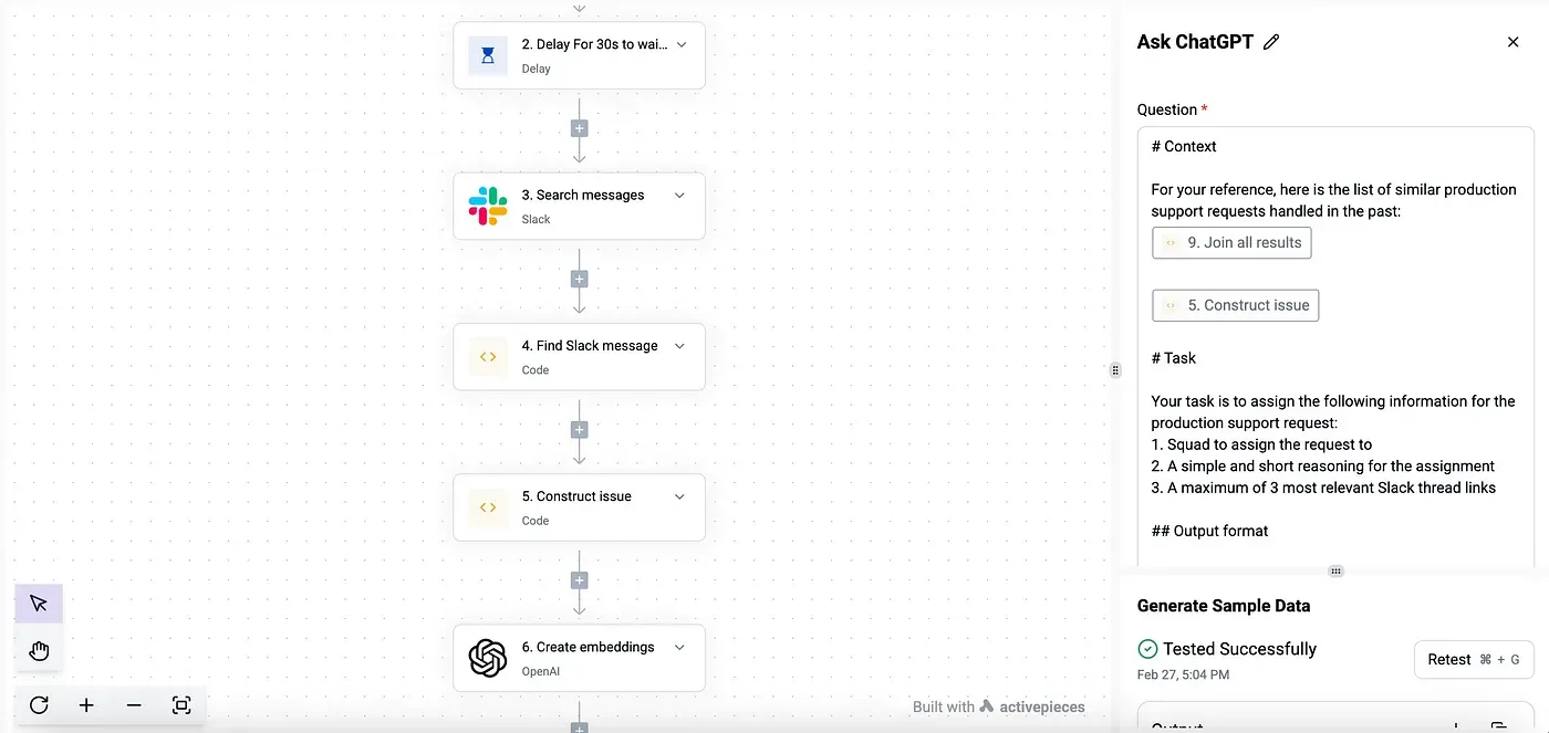 flow screensot