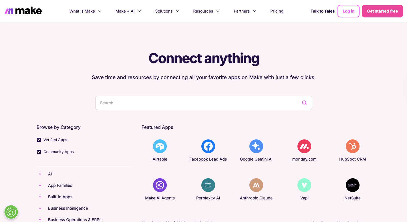 Make.com integrations