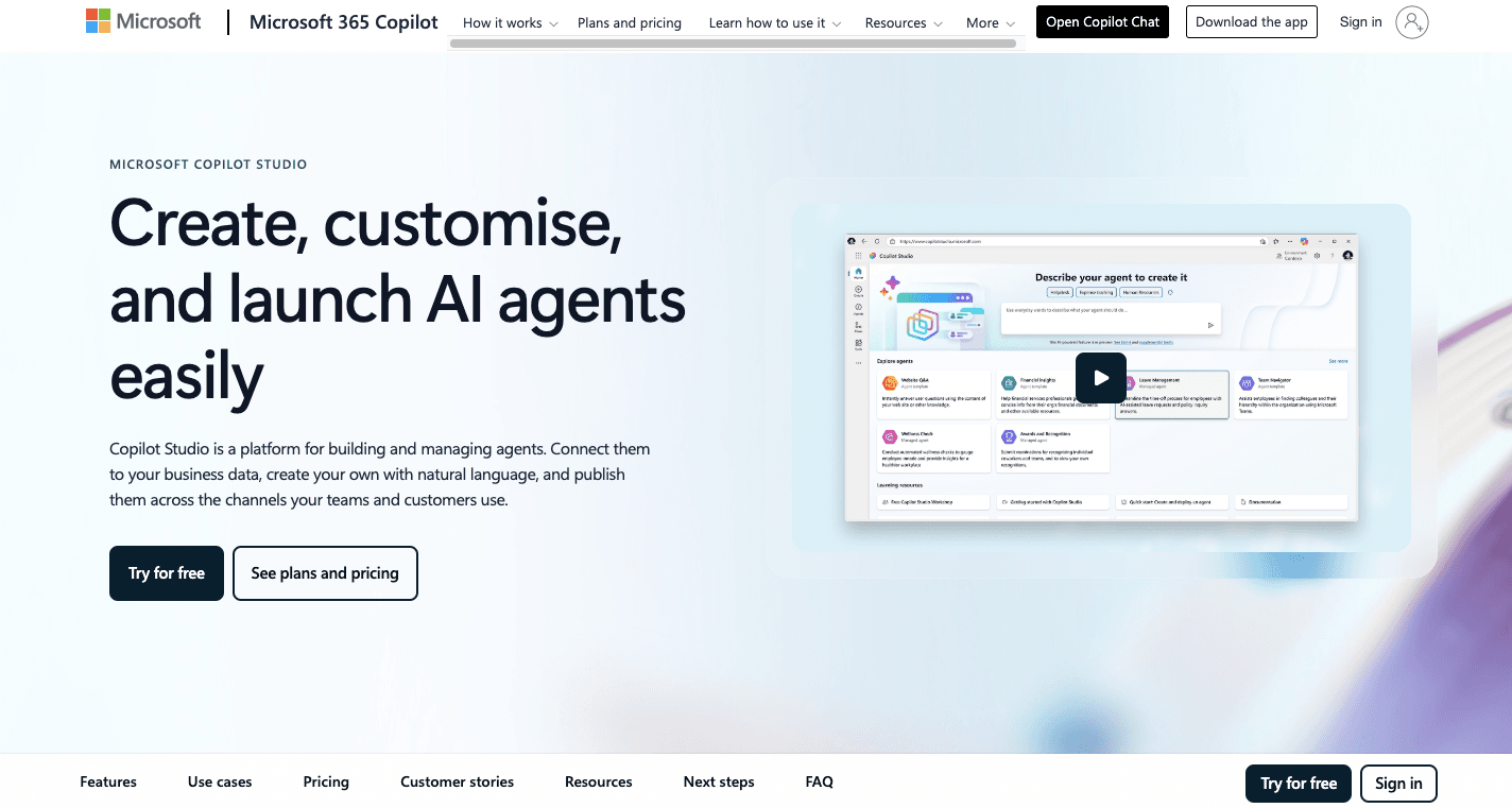 Microsoft Copilot Studio