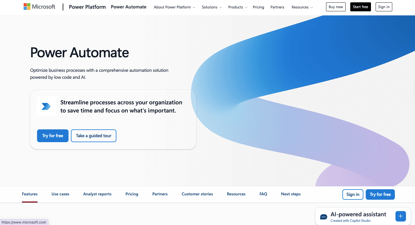 Microsoft Power Automate