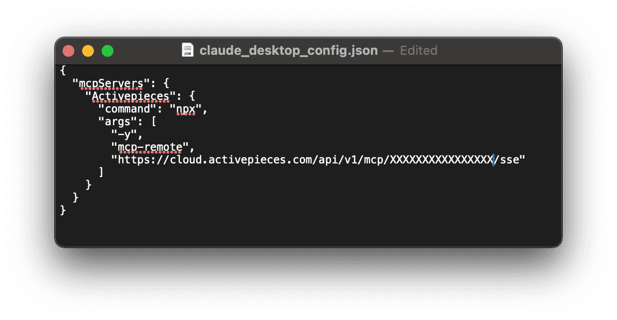 Claude MCP Server Config
