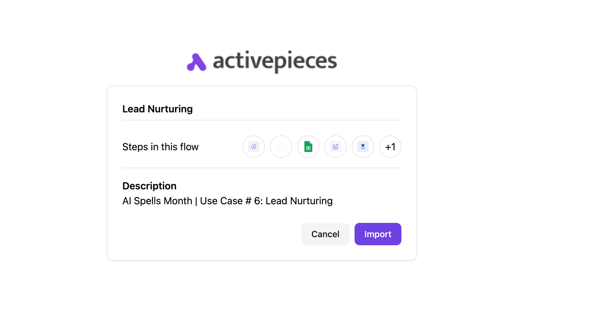 lead nurturing flow