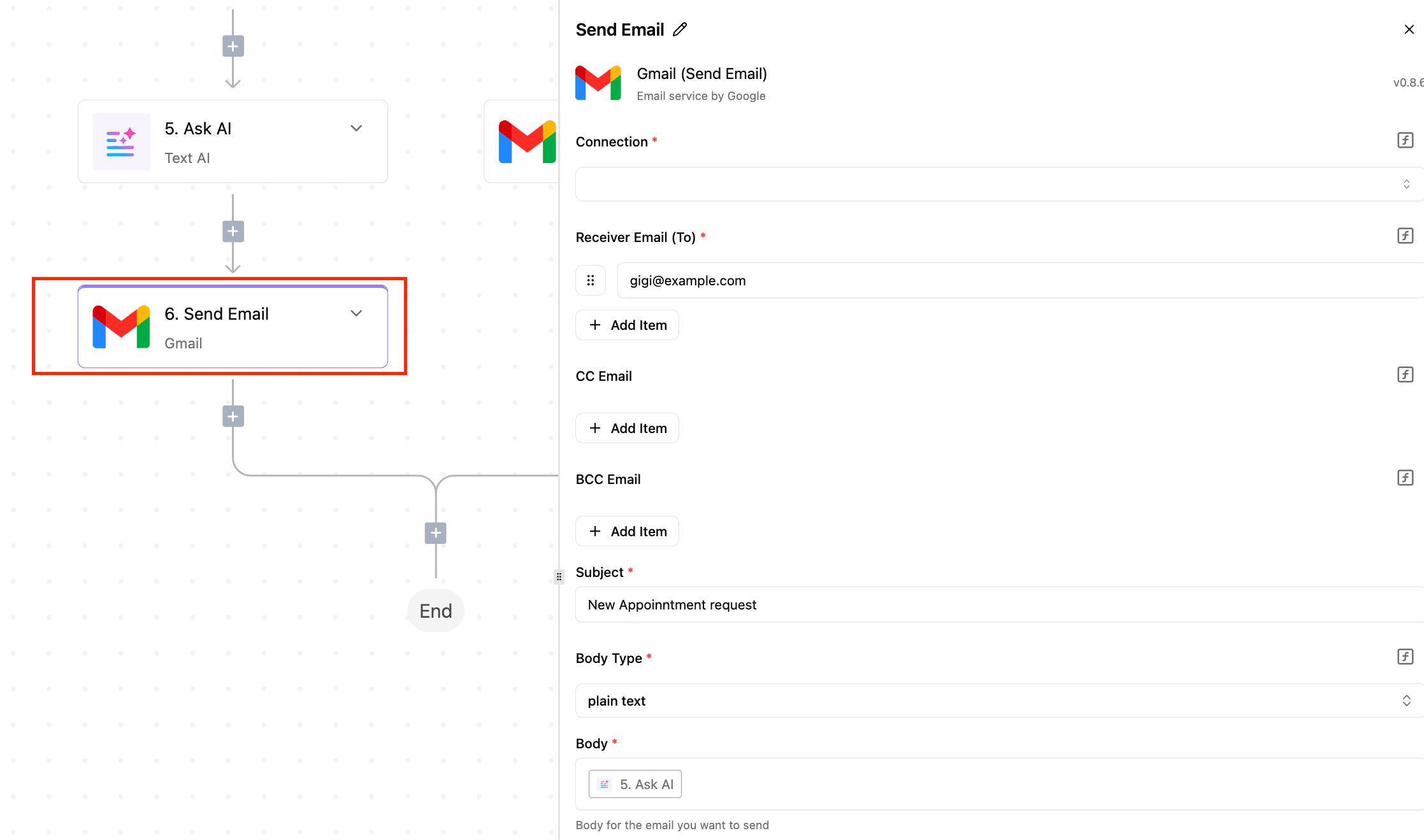 **Qualifying Appointment Requests Automation**
