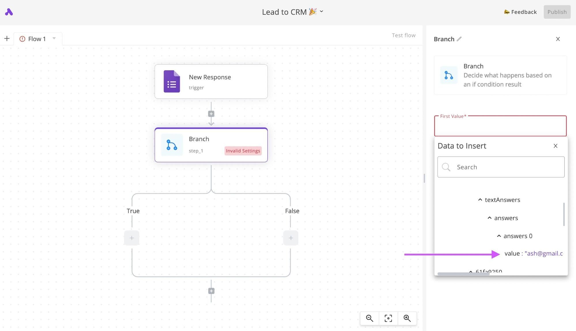 lead classification step
