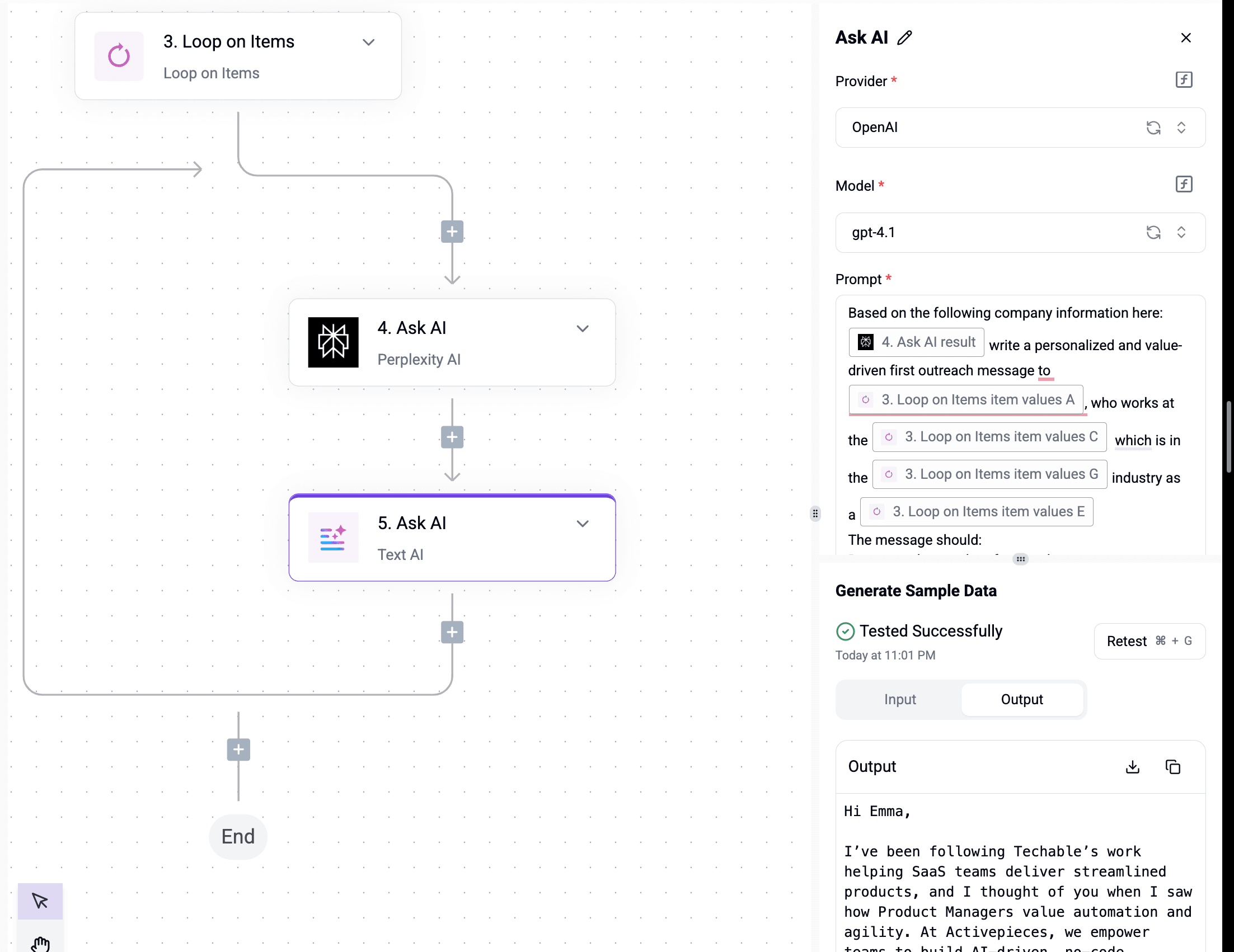 Flow Screenshot